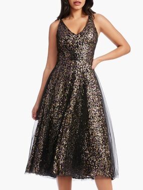dress the population white dress Dress The Population Ariana Gown main image 0